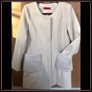 【美品】4every＊ファーポケット　コート