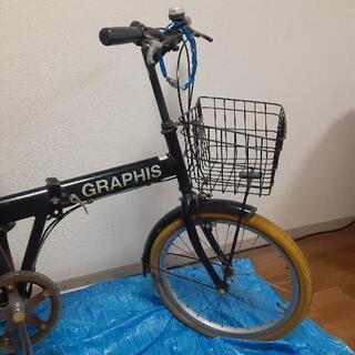 折りたたみ自転車【サビ付きあるため折りたたみ不可】の画像