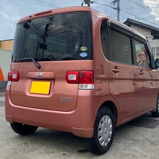 分割可❗️車検2年付き！【名変代込み】☆便利なパワースライドドア☆車内広い！ダイハツ タント X リミテッド☆HDDナビ付き☆走行中DVD見れます☆ETC付き☆ドライブレコーダー付き☆事故歴修復歴なし☆そのまま乗って帰れます！の画像