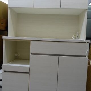 【恵庭】キッチンボード 幅155cm×高さ180cm×奥行45cm 中古品 PayPay支払いOK!