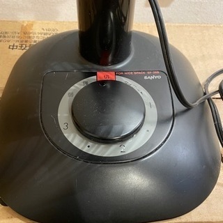 【あげます】SANYO 扇風機　EF-26B(K)の画像