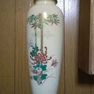 真薩摩焼　中川作花瓶　未使用レア物　実家整理品　本体美品キズ汚れ...