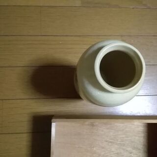 真薩摩焼　中川作花瓶　未使用レア物　実家整理品　本体美品キズ汚れヒビ無し　記念名入りの画像