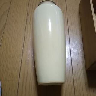 真薩摩焼　中川作花瓶　未使用レア物　実家整理品　本体美品キズ汚れヒビ無し　記念名入りの画像