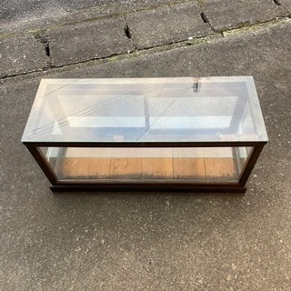 アンティークガラスケース