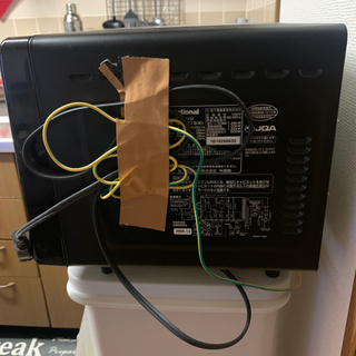電子レンジを無料で譲りますの画像