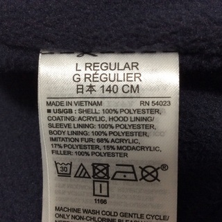 美品 女児ダウン GAP KIDS 140cmの画像