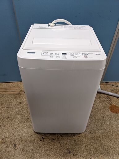 (売約済み)2020年製 YAMADA ヤマダ 4.5kg 全自動 洗濯機 YWM-T45H1
