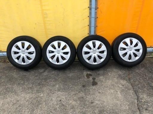 175/65R15サマータイヤ トヨタ 純正 ホイール ダンロップ アクア
