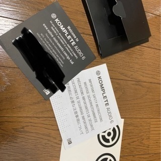 【audio interface】Native instruments KOMPLETE AUDIO 6の画像