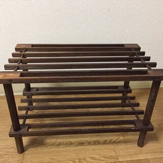木製ラック小の画像