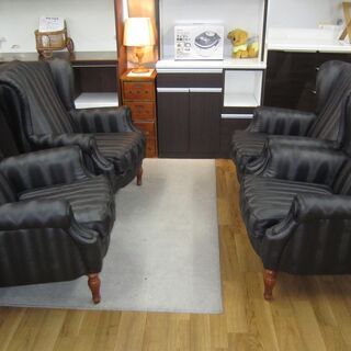 R071 おしゃれクラシックモダンソファ、4脚 セット 一人掛けソファ、幅70cm
