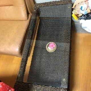 テーブル　アジアン風　中古　大阪