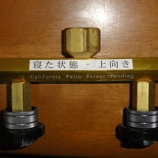 [CB缶対応] カセットガスアダプター　２本タイプ　　キャンプ　グランピング　バーベキュー　防災対策の画像