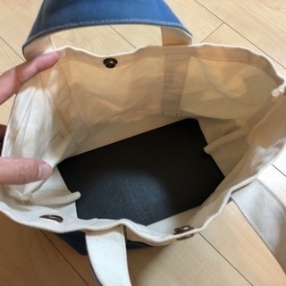 KATA+帆布ハンドバッグの画像