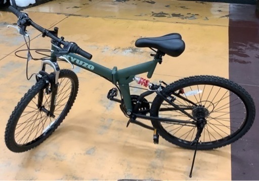 KYUZO(キュウゾウ) 折り畳みマウンテンバイク KZ-104  26インチ