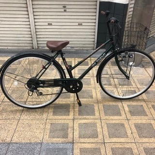 27インチ　6段変速自転車　値下げ　美品