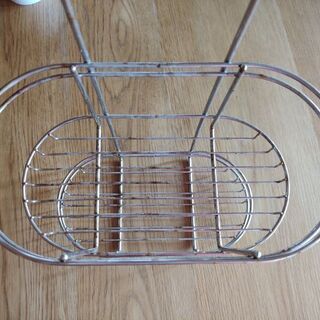 ステンレスシャワーラック　サビありの画像