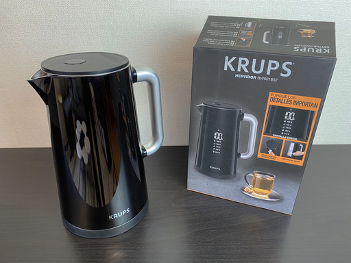 Krups 電気ケトル　BW801852 - 1,700ml