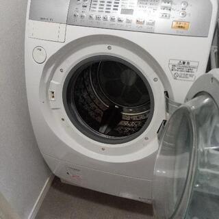 ドラム式洗濯機 National 2007年製の画像