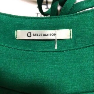 新品未使用 ワンピース チュニック 緑の画像