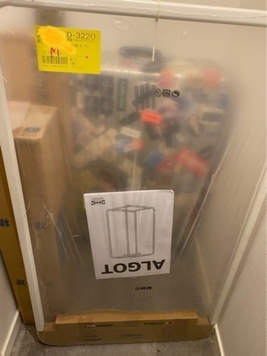 新品未使用　IKEA ALGOT 収納ラック