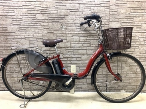 東京23区配達無料　新品バッテリー8.9Ah 新基準　ヤマハ　ナチュラ　電動自転車☆中古☆BS26☆