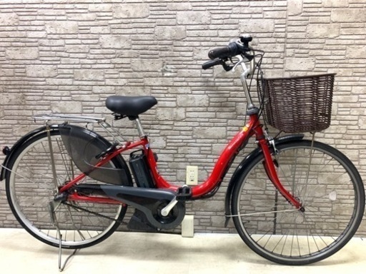 東京23区配達無料　新基準　YAMAHAヤマハ　パスナチュラ　8.7Ah リチウム 電動自転車 中古26