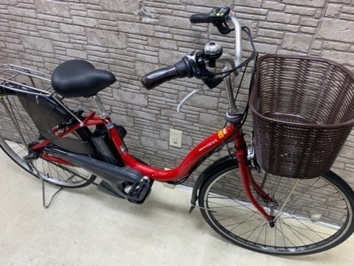 東京23区配達無料　新基準　YAMAHAヤマハ　パスナチュラ　8.7Ah リチウム 電動自転車 中古26