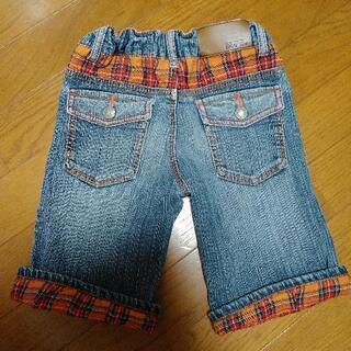 MPS 130cm デニム　ハーフパンツ　ジーンズ