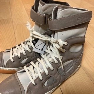 アレクサンダーマックイーン×PUMA 24cm リアルレザーハイ...