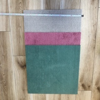 ニトリ　50×50  カーペット　ラグ　中古