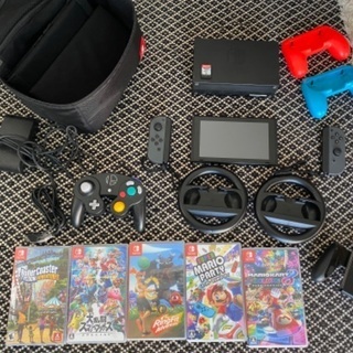 中古　Nintendo Switch　本体一式+ ソフトx6 +α