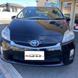 ☆誰でも車が買える自社ローン専門店☆ 安心の12ヶ月保証　距離無制限　　自社ローン中古車販売 　カーメル　平成22年式　　トヨタ　プリウス　前期　　人気色の黒色になります！状態はとても良いのでお勧めの車両です！の画像