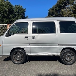 平成21年 サンバー バン TV1 シルバー 2WD AT AC 走行21.5万キロ 車検5年6月!!の画像