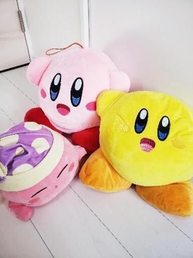 星のカービィぬいぐるみ3点セット