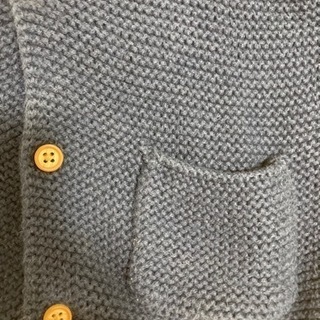 next ニットアウター　紺色　92センチの画像