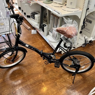 折り畳み自転車 20インチ M-2090S2 インディゴ 未使用...