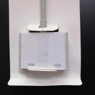 Lightning - Digital AVアダプタ　HDMI変換ケーブル iPhone・iPadの映像をTVにミラーリングの画像