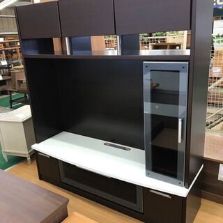 【愛品館八千代店】松田家具　ハイタイプテレビボード【愛八KZ】