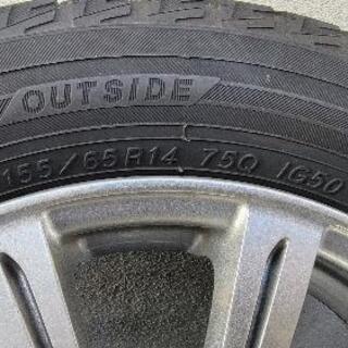タント スタッドレス ヨコハマ アイスガード 155 65 R14の画像