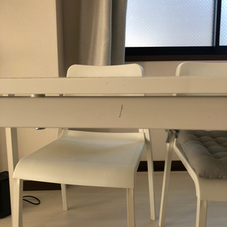 IKEA MELLTORP ダイニングテーブルチェアセットの画像