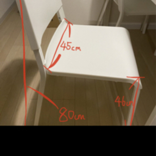 IKEA MELLTORP ダイニングテーブルチェアセットの画像