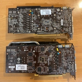 引取りの方無料　中古ビデオカード　７枚の画像