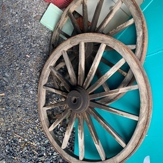 荷車車輪