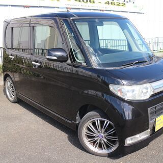 タントカスタム　2年車検付き　ナビ　TV　左側パワスラ