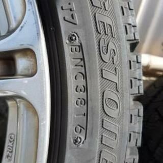 【取り引き完了】　ワークエモーションXC8  ブリジストンスタッドレスVRX　225/40r18付　の画像