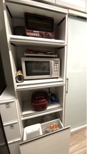 （終了）SALE！6800円→5000円　最終値下げ！家電収納　レンジ台　炊飯器台