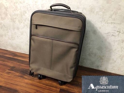 ⭕⭕⭕PH2/64　AQUASCUTUM アクアスキュータム キャリーバッグ スーツケース キャリーケース ナイロン カート バック⭕⭕⭕
