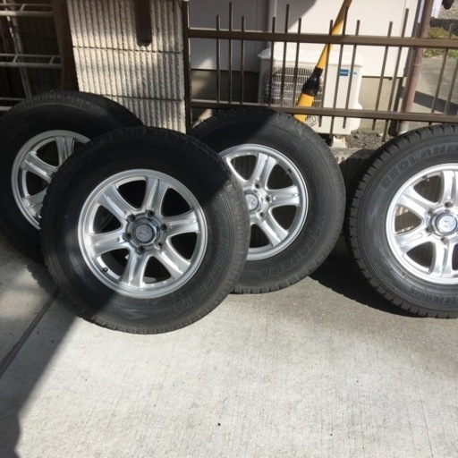 プラドに使用していたYOKOHAMAスノータイヤ